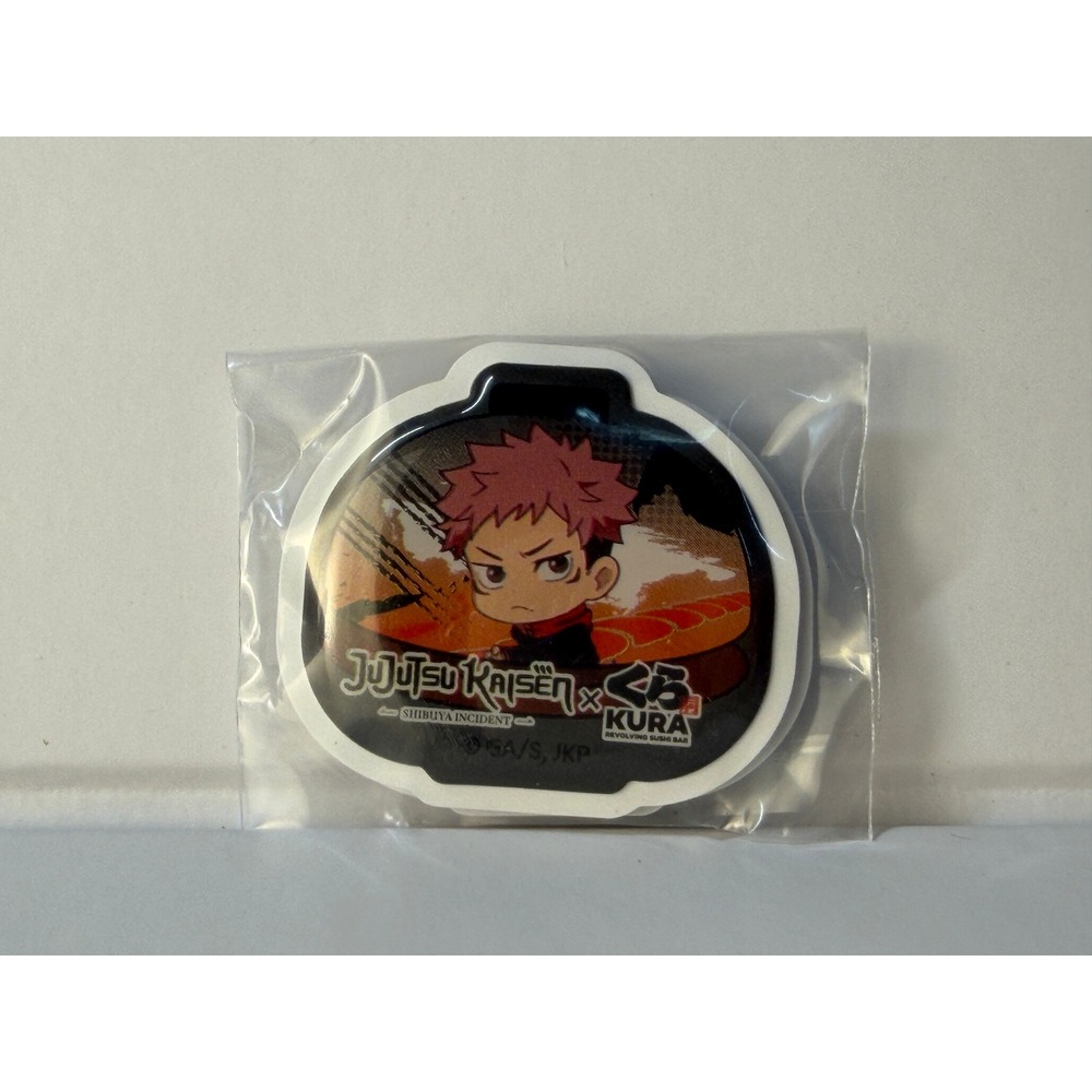 Jujutsu Kaisen x Kura Sushi Bikkura Pon Epoxy Stickers New in bag